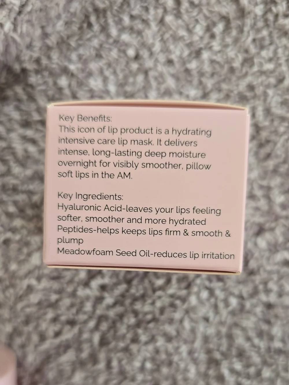 Pinklipps Cherry Lip Sleeping Mask